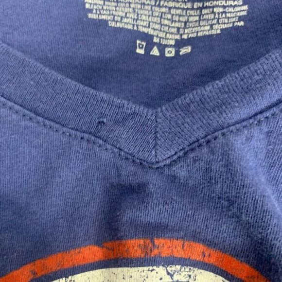 New England Patriots 2018 Conference Champions Fanatics T-Shirt Size L V-Neck - Picture 5 of 5